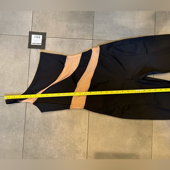 Norma Kamali Snake Mesh Fishtail Jumpsuit - Picture 10 of 13